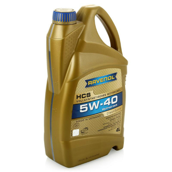 Моторное масло Ravenol HCS 5w40 синтетическое (5 л)
